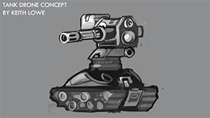 Tank Drone Concept