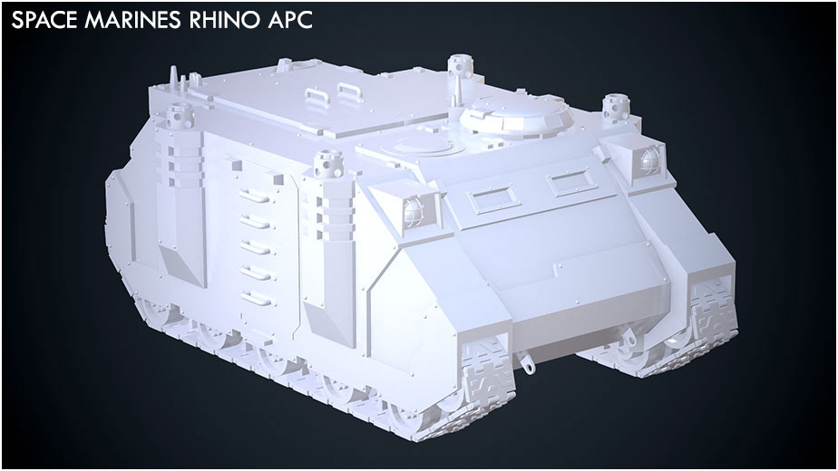 Space Marines Rhino APC Main
